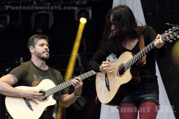 RODRIGO Y GABRIELA - 2014-06-28 - PARIS - Hippodrome de Longchamp - 